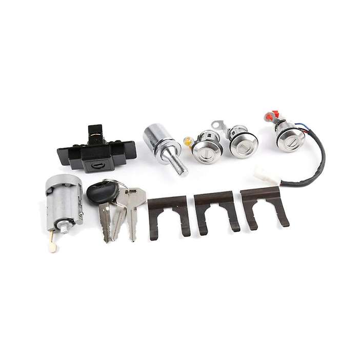 Car Lock Cylinder & Key for Montero Mk2 V31 V32 Mr259744