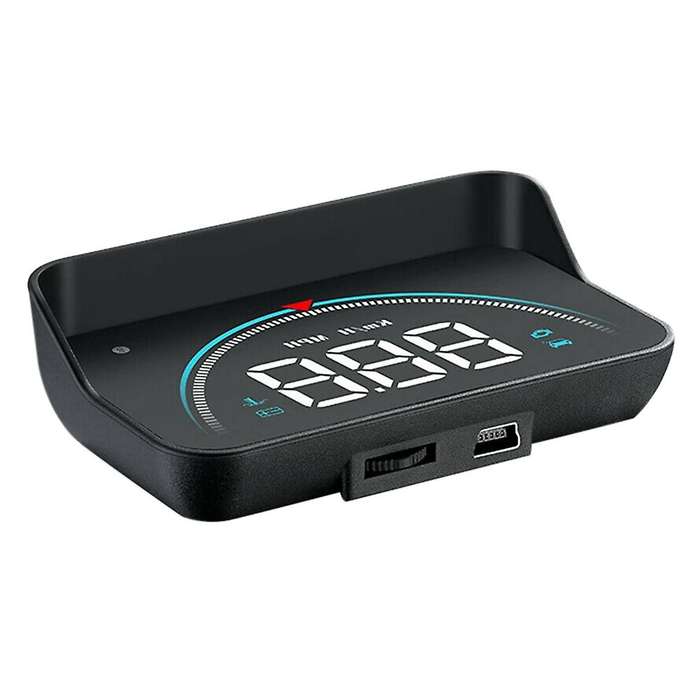Car M8 OBD2 HUD Code Reader, Speedometer/RPM/Water Temperature/Battery Voltage Status Diagnose Reade