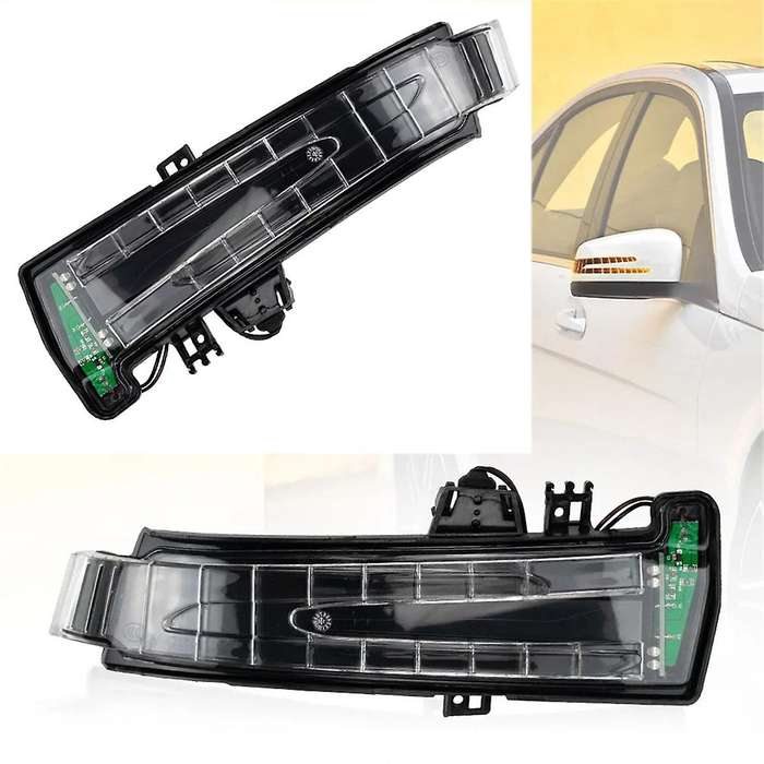 Car Marker Turn Signal LED Light Indicator Side Mirror A2129067401, A2129067501 for W204 C204 W212
