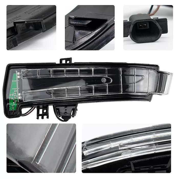 Car Marker Turn Signal LED Light Indicator Side Mirror A2129067401, A2129067501 for W204 C204 W212