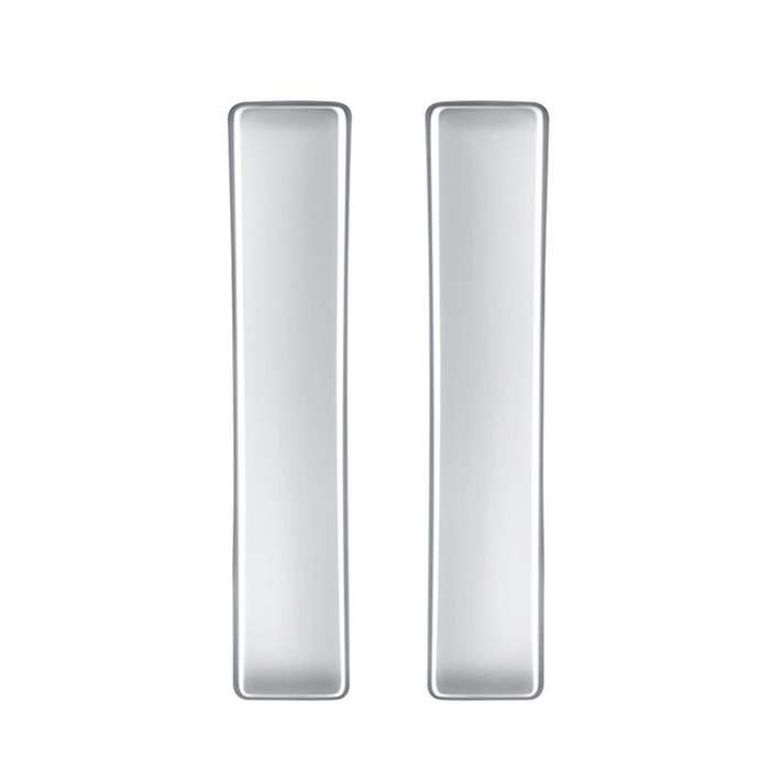 Car Matt Silver Middle Door Button Frame Trim Sticker Interior Accessories for Alphard/Vellfire 40 S