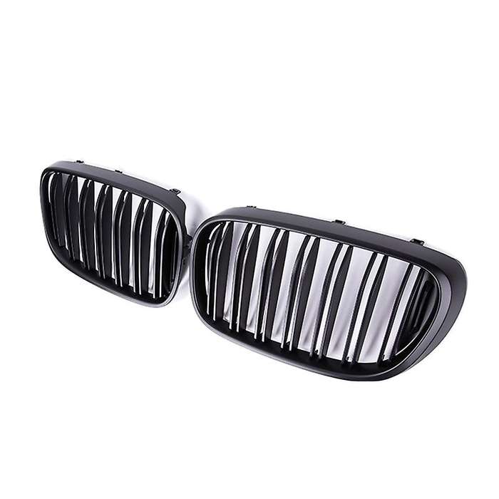 Car Matte Double Front Kidney Grill Grille Fit for  7 Series G11 G12 16-19