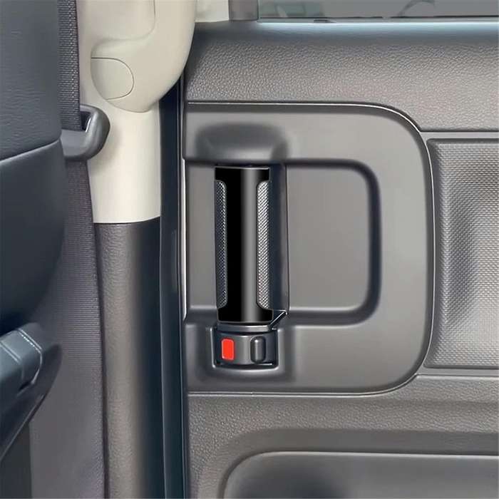 Car Middle Door Inner Handle Button Trim Sticker for SPACIA Custom MK04 2017-2024 Car Accessories Gl