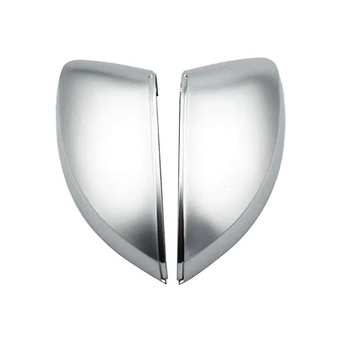 Car Mirror Cover Matte Chrome Silver Rearview Mirror Cover Protection Cap for A3 S3 2013- 2019