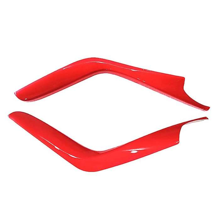 Car Modification Car Accessories Gear Shift Panel Stripe Cover Trim for 10Th 2016-2018(Red)