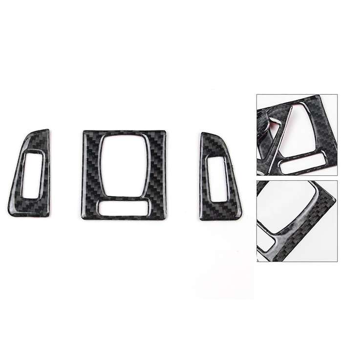 Car Modification Parts, Air Outlet Carbon Fiber Interior Car Trim Cover Sticker, Vent Frame Trim,for