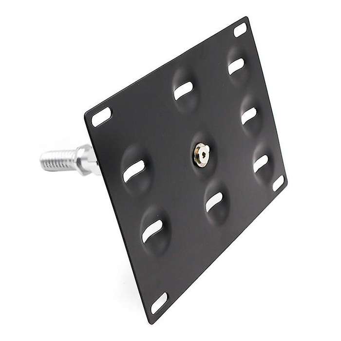 Car Modification Tow Hook License Plate Bracket with Adapter American License Plate Frame for  E Ser