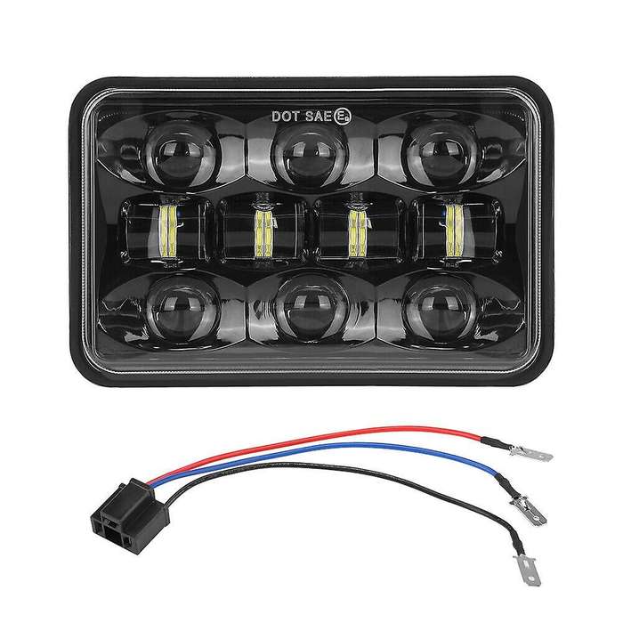Car Modified Headlights Car LED Lights 120 Watts Square 5 Inches (4X6) LED Truck Headlights Universa