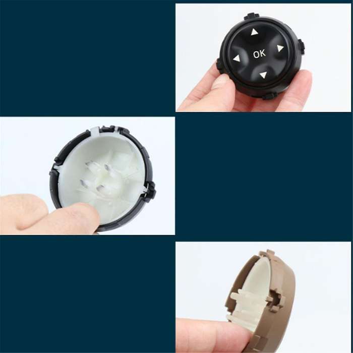 Car Multifunction Steering Wheel Button for S-class W221 2006-2009 W216 2007-2013 Black Car Accesso
