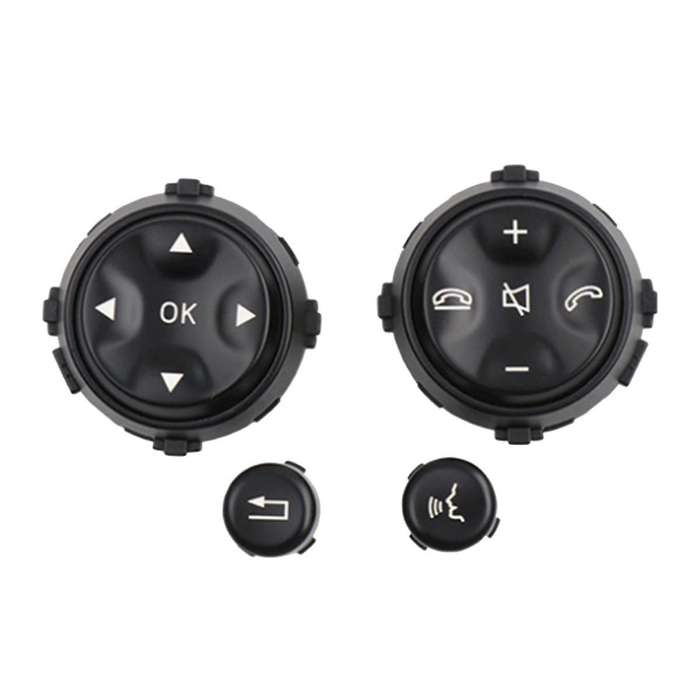 Car Multifunction Steering Wheel Button for S-class W221 2006-2009 W216 2007-2013 Black Car Accesso