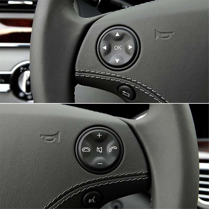 Car Multifunction Steering Wheel Button for S-class W221 2006-2009 W216 2007-2013 Black Car Accesso