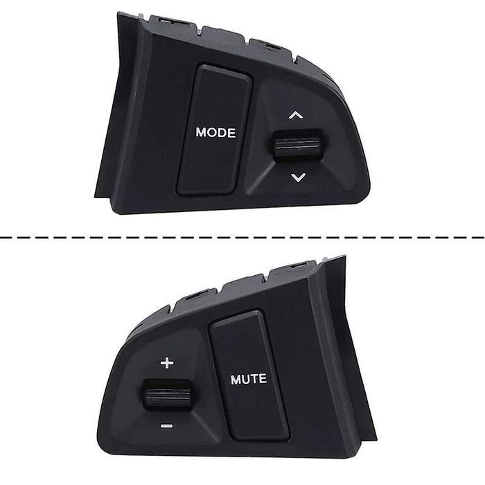 Car Multifunction Steering Wheel Cruise Button Audio Volume Music Control Button without Light for