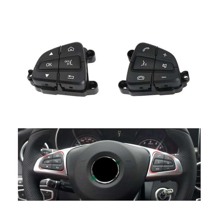 Car Multi-Function Steering Wheel Control Switch Buttons for C GLC Class W205 W253 A0999050200 A099