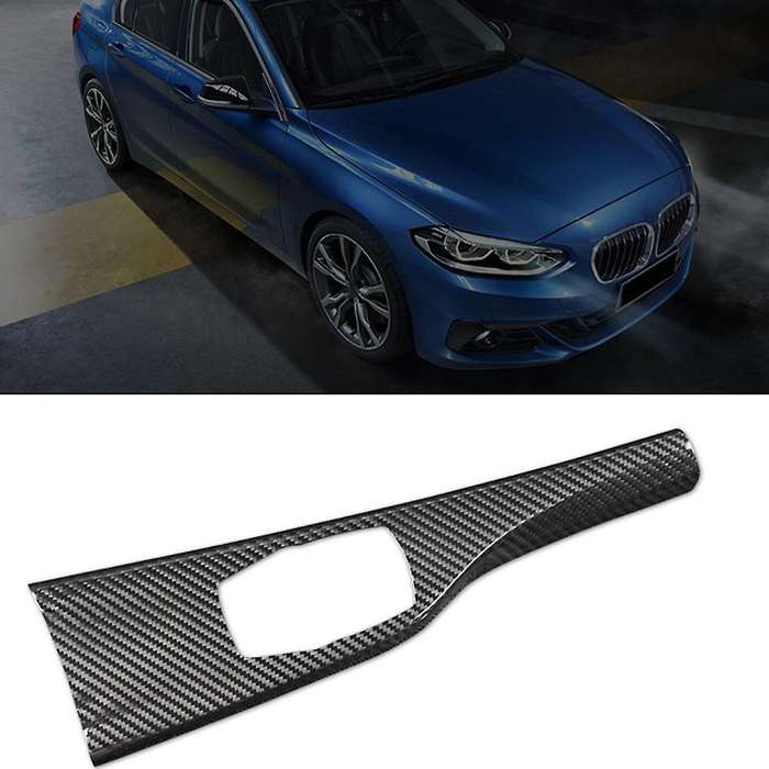 Car Multimedia Panel Cover Trim Real Carbon Fiber Sticker for F30 F31 F34 F32 F36 M3 (RHD)
