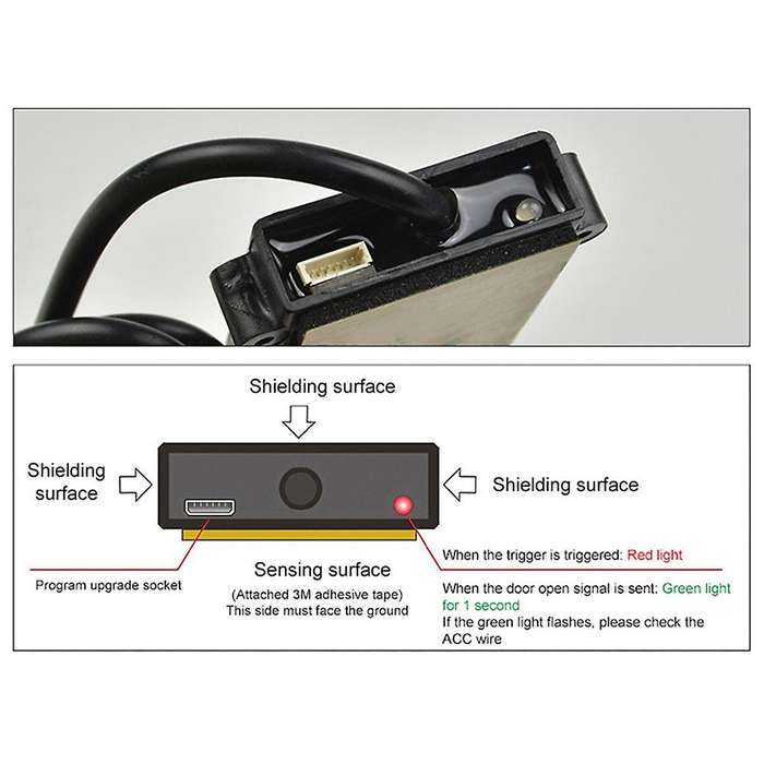 Car One Foot Automatic Trunk Boot Kick Sensor Electric Smart Tailgate Kick Switch for Car Trunk Ope