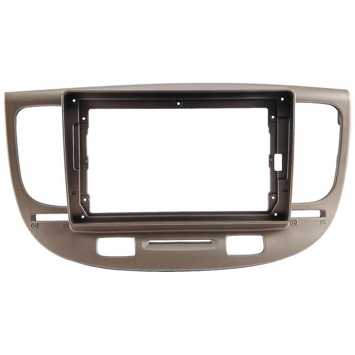 Car Radio Fascia for Rio2 2 2005-2011 Dashboard Refitting Stereo 9 Inch Car Fascia Panel Trim Kit(si
