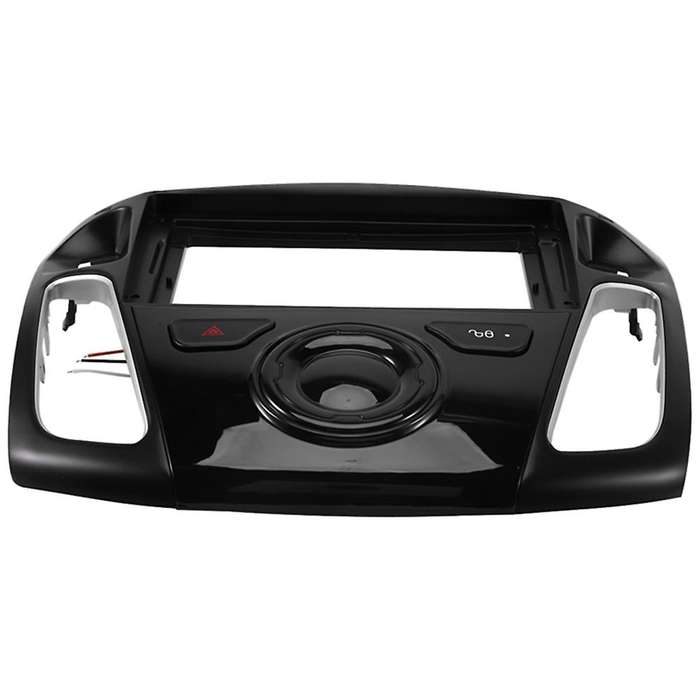 Car Radio Fascia Trim Kit, 9 Inch Dash Panel 2 DIN DVD Frame Install Kit for Focus 3 2012 2013 2014
