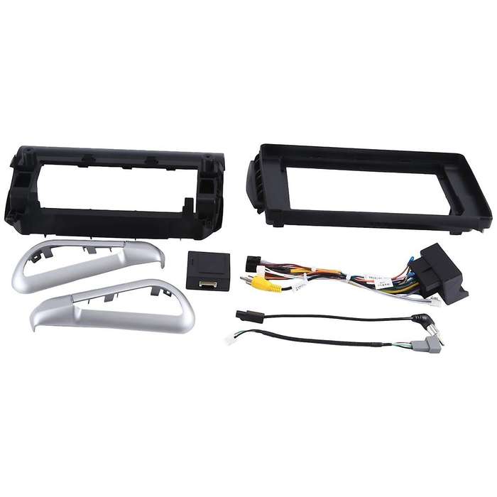 Car Radio Fascias for 2008 A94 208 A9 10 Inch 2din Stereo Panel Harness Power Cable Adapter Canbus K