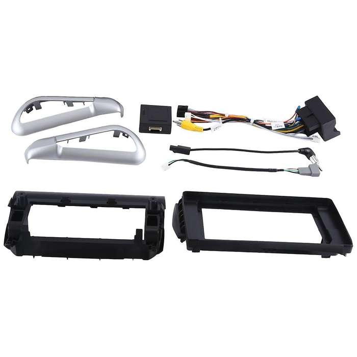Car Radio Fascias for 2008 A94 208 A9 10 Inch 2din Stereo Panel Harness Power Cable Adapter Canbus K