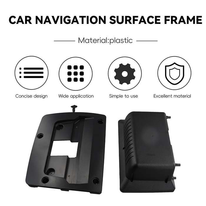 Car Radio Fascias Frame for XC90 2004-2014 9 Inch Stereo Panel Android Radio Dash Fitting Panel Kit