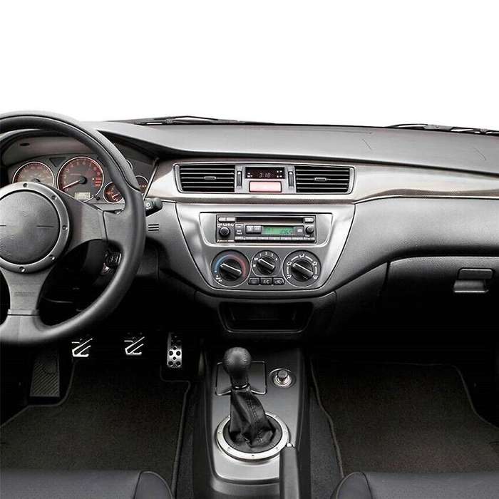 Car Radio Stereo 9inch Frame Fascia Panel Harness for Ix 2006 Gray