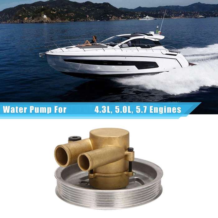 Car Raw Seawater Sea Water Pump for 4.3L, 5.0L, and 5.7 Engines 3812519 21212799