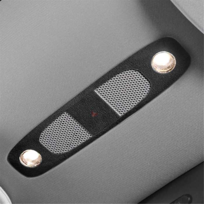 Car Reading Light Frame Trim Sticker for Model 3 Model Y 2023-2018 Front Inside Lamp Panel Cover Ora