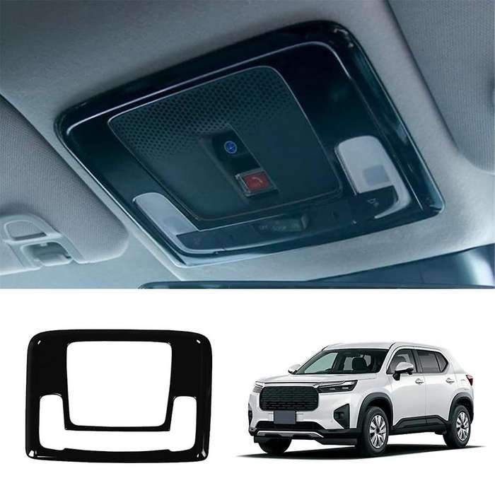 Car Reading Light Lamp Cover Panel Trim for WR-V WRV DG5 2024 Interior Accessories , Black