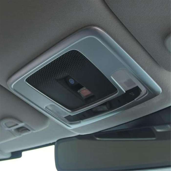 Car Reading Light Lamp Cover Panel Trim for WR-V WRV DG5 2024 Interior Accessories , Silver