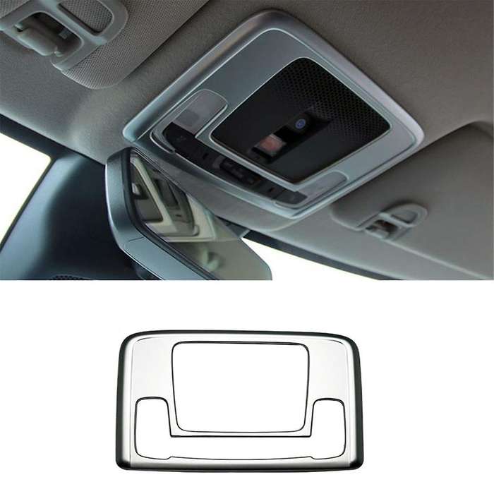 Car Reading Light Lamp Cover Panel Trim for WR-V WRV DG5 2024 Interior Accessories , Silver