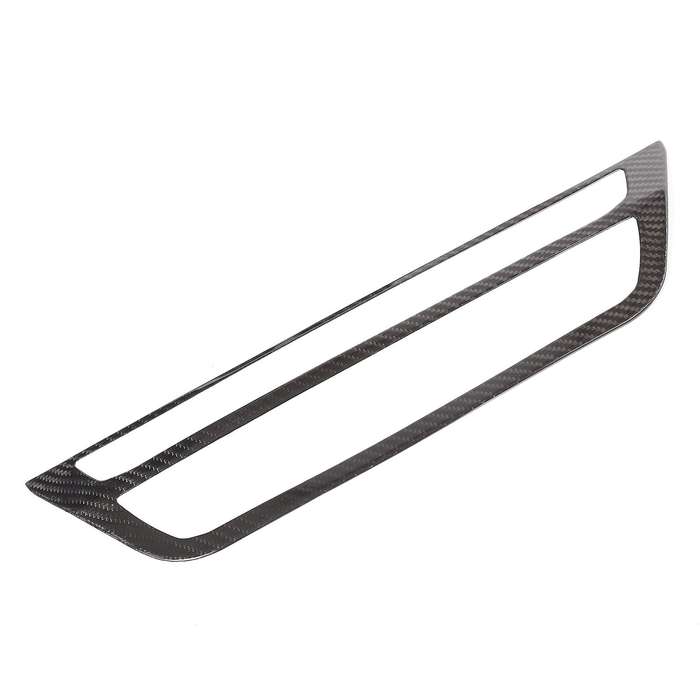 Car Real Carbon Fiber Center Air Conditioning Decoration Frame Trim Accessories for - New 5 Series G