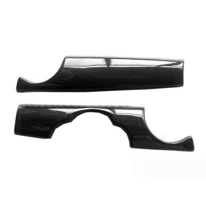 Car Real Carbon Fiber Central Control Instrument Panel Decorative Cover Trim Sticker for Mini R55 R