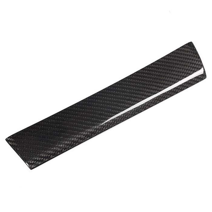 Car Real Carbon Fiber Cup Holder Up Decoration Cover Trim Accessories for - 5 Series G30 G38 2017-20