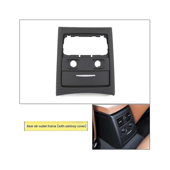 Car Rear Ac Vent Grille Outer Frame Ashtray Cover Trim for 3 Series E90 E91 2005-2012 Style C