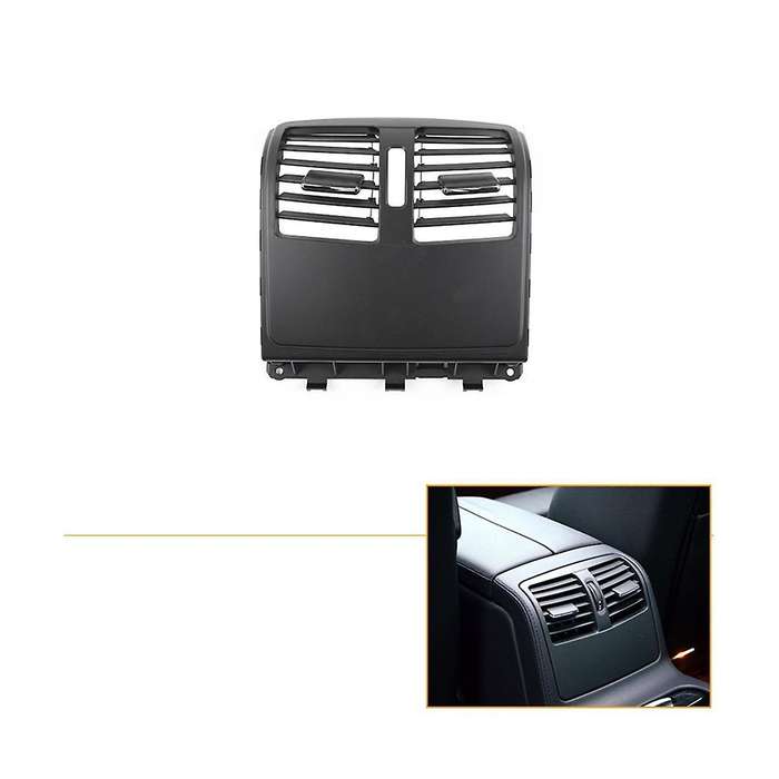 Car Rear Air Conditioner Ac Vent Grille Outlet Cover for W218 -class Cls220 Cls260 2012-2017(beige)