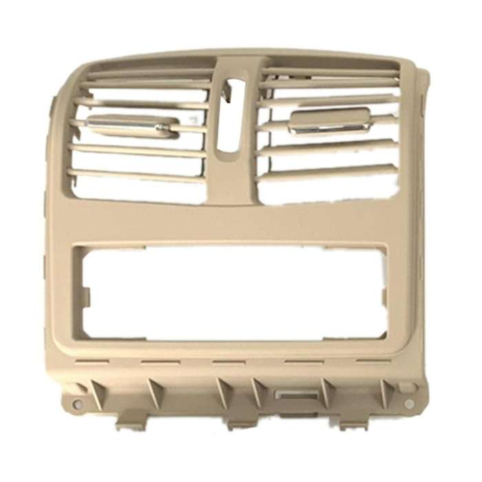 Car Rear Air Conditioner Ac Vent Grille Outlet Cover with Holes for - -class W218 2012-2017 Beige