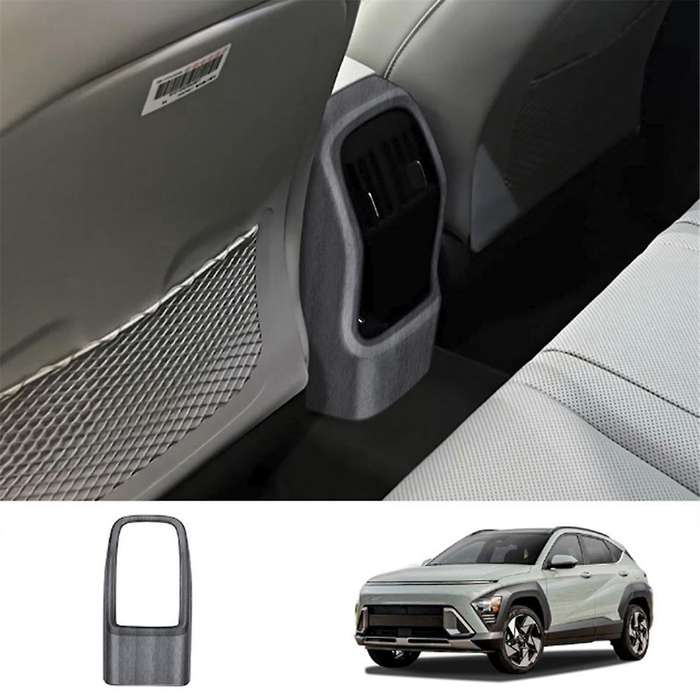 Car Rear Air Conditioning Vent Frame Outlet Trim Covers Stickers for 2024+ Car Accessories A