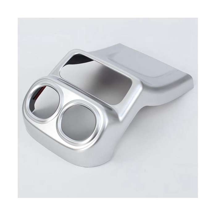 Car Rear Anti-kick Panel Air Conditioner Outlet Vent Cover Trim for Glc Class X254 2023(silver)