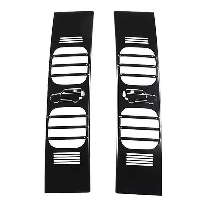 Car Rear Brake Light Wide Indicator Cover Light Metal Protective Net Cover for 110 2020-2024