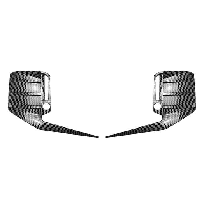 Car Rear Bumper Air Vent Side Wind Blade Spoiler Indicator Light Trim for 2 Series M2 G87 MP 2023+ C