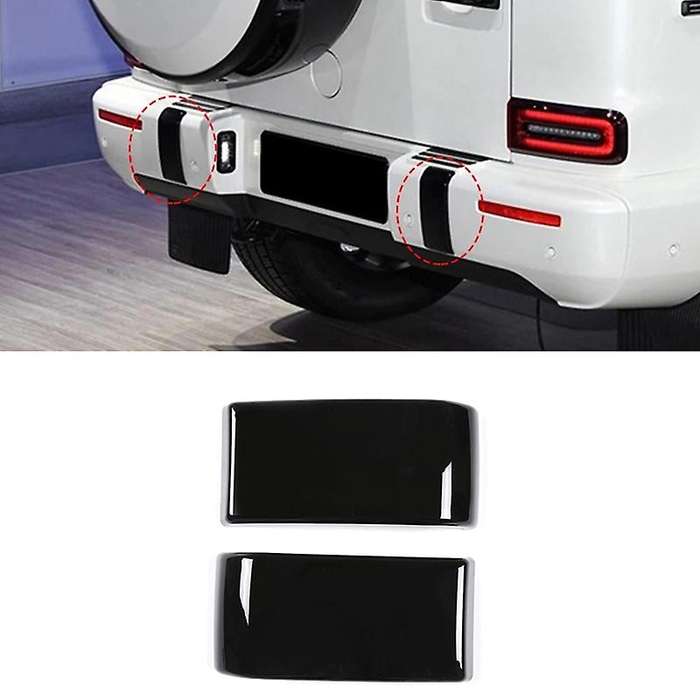 Car Rear Bumper Decoration Trim Cover for G Class W463 2019-20 G350 G400 G500 G55