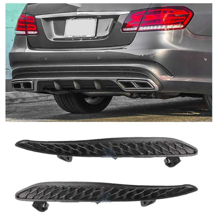 Car Rear Bumper Cover Grille Fog Lamp Cover for E-Class W212 2128854221 2128854121