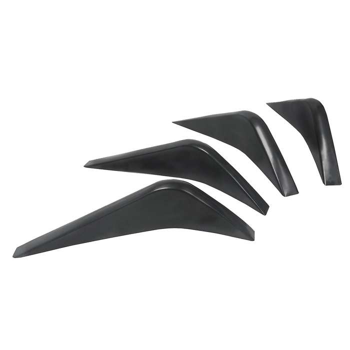 Car Rear Bumper Diffuser Fin Spoiler for Corvette C7 2014-2019