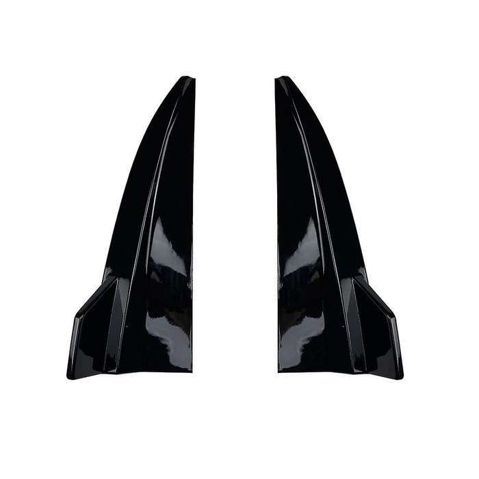 Car Rear Bumper Diffuser Side Splitters for C-class Variant Wagon S205 C180 C200 C43 2015-2020(blac