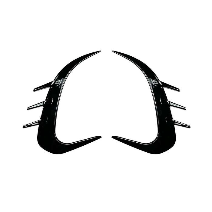 Car Rear Bumper Diffuser Splitter Spoiler Body Kit for Glc Class X254 2023+ Glc260 Glc300 (black)