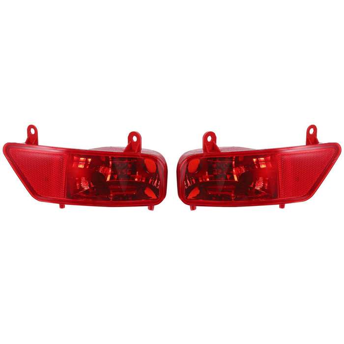 Car Rear Bumper Fog Lights Reflective Lights for Peugeot 3008 2009 2010 2011 2012 2013 2014 2015 5.