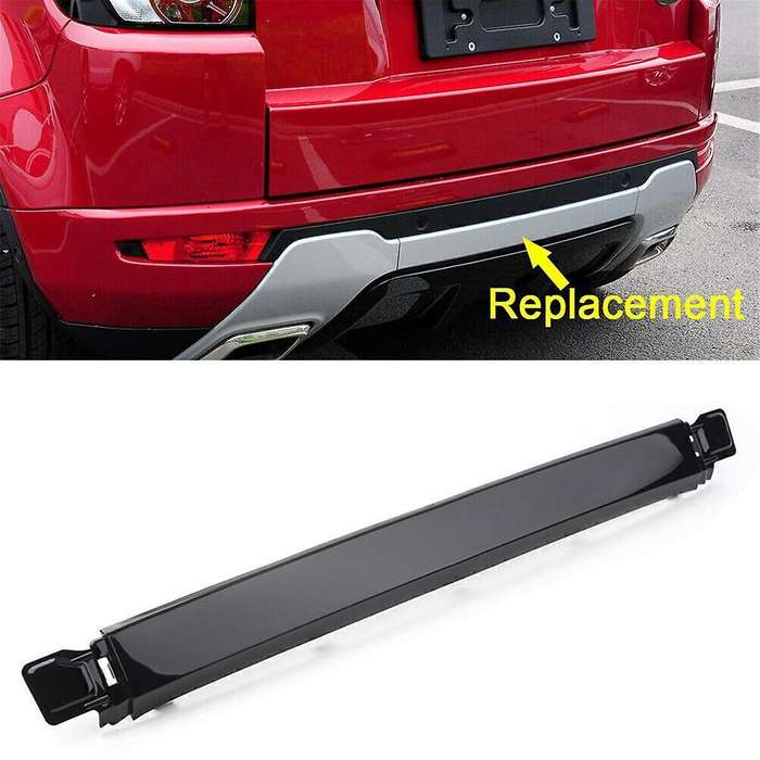 Car Rear Bumper Guard Plate Cover Trim for Evoque Sport 2012-2018 Lower Central Bar Protective Cover
