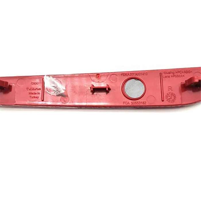 Car Rear Bumper Left Right Side Reflector Frame Rear Brake Lamp for Stelvio 2017-2022