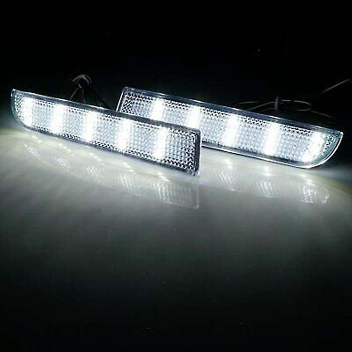Car Rear Bumper Lights Rear Bumper Reflectors Rear Bumper Driving Brake Lights for 2008 - 2014