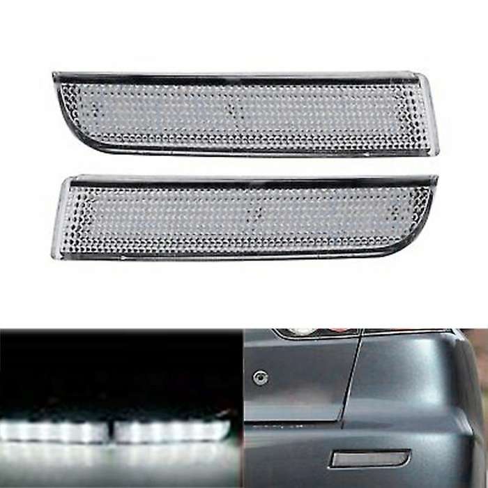 Car Rear Bumper Lights Rear Bumper Reflectors Rear Bumper Driving Brake Lights for 2008 - 2014
